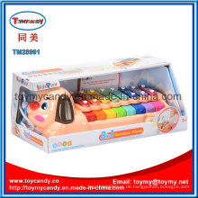 Baby Musikinstrument Cartoon Hund Tier Regenbogen Klavier Spielzeug